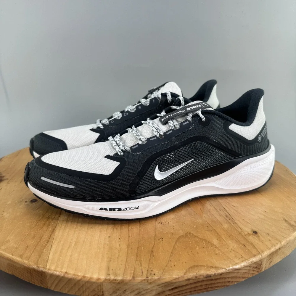 Nike Air Zoom Pegasus 41 GTX Mens Size 12 Black Athletic Running Shoes Sneakers